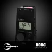 Korg KDM-3 Digital Metronome (Black)