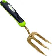 Garden Guru Titanium Hand Weeder Fork Tool – Rust Resistant Coated...