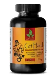 Physical Endurance - GET HARD COMPLEX - Balanced Wellness 1 Bottle 60 Capsules