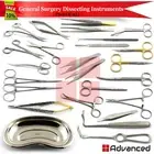 25Pcs General Surgery Dissecting Tools Kit Surgical Langenback Bowdler Retractor