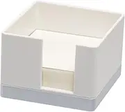 HYTROVE 1Set Memo Pad Art Desktop Organizer Stylish Memo Box Holder for Office Use for Notes Labels and Organizing Tasks for Home School and Workspace