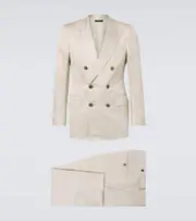 [Tom Ford] Tom Ford Silk and linen twill suit AU 96 neutrals