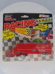 RACING CHAMPIONS 1991 GEOFF BODINE #11 TRANSPORTER FORD RACING NASCAR 1:87