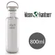 【美國Klean Kanteen】不鏽鋼瓶800ml_鏡面鋼(竹片鋼蓋) 鏡面鋼