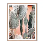 Arid Framed Printed Wall Art - Timber
