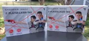 2 Sets Sharper Image Laser Tag Game Set 2 Player NOB **Read description**