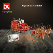 Display King - Acrylic photo frame for Lego Santa's sleigh 40499 (NEW)