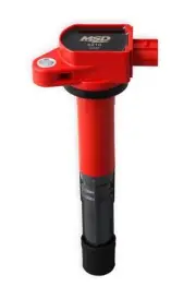 MSD MSD Ignition Coil - Blaster Series - Fits Honda Acura 2.4L - Red Part No. 82 (for: Honda)