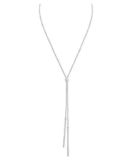 [Lariatneck] Long Tassel Necklace Bar Y Lariat Long Chain Drop Adjustable Necklace for Women