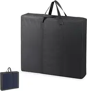 Fenghome Folding Table Storage Bag, Waterproof 600D Oxford Cloth Folding Camping Table Carrying Bag with Shoulder Strap Outdoor Multifunctional Table Carry Bag - 66x13x62cm (Black)