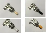 Genuine Epiphone 3 Way Toggle Switch CHROME & 6 Color Tip for Gibson Guitar