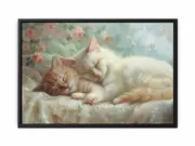Cat Cute Baby Framed Print Fine Art Poster Print