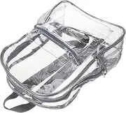 [VALICLUD] Ergonomic Duty Pvc Backpack Waterproof Book Bag for School Light Travel Small School Bag for Men Women