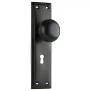 Richmond Knob Lock Set, Antique Copper