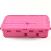 Go Green Snack Box 5 Compartment - Pink