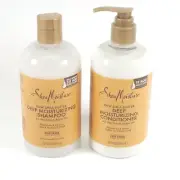 Shea Moisture Deep Moisturizing Shampoo & Conditioner Curly to Coily Hair NEW