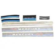 Mercury Boat Outboard Cowling Decal Set | 40 Engine (Kit)