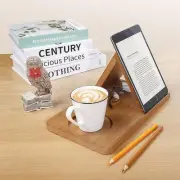 Owl Triangle Wooden Book Holder, Bedside Book Shelf