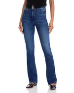 Mother High Waisted Runaway Jeans in Start Your Engines