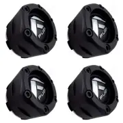 Fuel Wheels Flat Black Custom Wheel Rim Center Cap # 1003-47B / M-987 (4 CAPS)