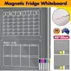 A3 Magnetic Fridge Whiteboard Weekly Monthly Calendar Planner Erase Board w/ Pen