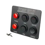 Universal Horizontal Dual Stage Switch Panel System Arm/Purge/Bottle Heater/Remo