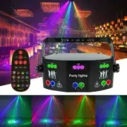15-eye Laser Projector LED RGB DMX Strobe Stage Light DJ Disco Party Lighting US