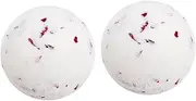 PLAFOPE Essential Oil Round Rose Bath Balls Spa Relaxing Hydrating for Women Girlfriend Wedding