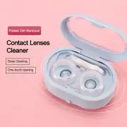 Ultrasonic Contact Lens Cleaner Automatic Cleaning Machine Storage Box Portable