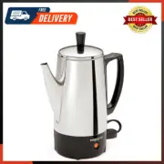 02822 6-Cup Stainless-Steel Coffee Percolator easy to use and handle