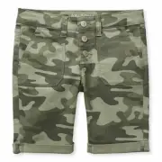 Little & Big Girls Regular & Plus Adjustable Waist Bermuda Short