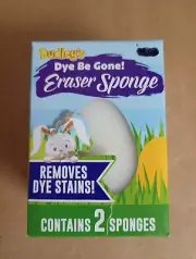 Dudley's Dye Be Gone 2 Eraser Sponges Remove Die Stains