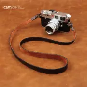 Leather camera strap Cowhide shoulder strap for Leica round hole type