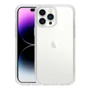 For Apple iPhone 15 Plus Transparent Symmetry Slim Polycarbonate Case Cover (Clear)