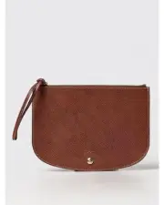 Longchamp Roseau Zip Clutch Leather Women Clutches
