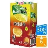 在飛比找遠傳friDay購物優惠-FUZE TEA飛想茶檸檬紅茶300mlx6