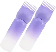 DECOMELODY Elegant Gradient Design Hair Oiling Applicator Brush for Hair Coloring Perming and Treatments