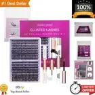 Complete 40D/50D Lash Extension Kit - 320 Pcs with Bond, Seal, & Tweezers