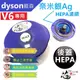 【芯霸電池】Dyson 戴森V6系列專用後蓋 HEPA 台灣製造(奈米銀離子抗菌防護HEPA濾網)