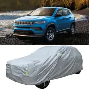For 2006-2024 Jeep Compass SUV 6 Layes Car Cover Outdoor Double Thick Waterproof (for: Jeep)