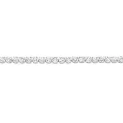 Silver Cz 18cm Tennis Bracelet in Clear