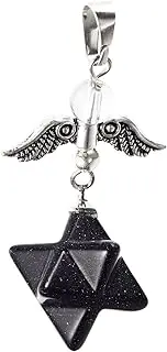 [LALAFINA] Angel Wings Pendant Earrings Kit Eras Spinner Matching Bracelets Gold Charm Pendant Purse Charms Tour Chain Beads Loom Crystals Necklaces Jewelry Crystal Necklace Charms Purple