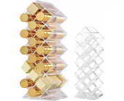 Lipstick Organiser Box 16 Sections Acrylic Lipstick Holder Lipstick Organiser, Makeup Organiser Storage Transparent Plastic Lipstick Stand Lip