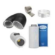 Can-Fan Q-Max EC Silenced Fan (6") + Can-Lite 600 + 5M Duct