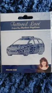 POLICE CAR DIE 460411 - Tattered Lace FREE DOWNLOAD AVAILABLE