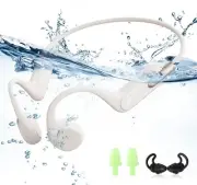 Bone Conduction Headphones Waterproof Swimming Headset, Wireless Bluetooth 5....