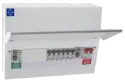 Pro 10+1 Consumer Unit with Isolator & 6 x MCBs