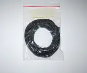 One Pair of NEW BLACK ELASTIC Shoelaces 24" Long