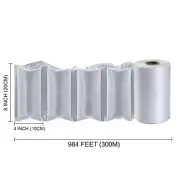 Air Pillow Cushion Bubble Film Roll Wrap Packaging 3000pc | 984ft 4" x 8" 2-PACK