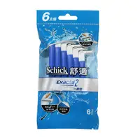 在飛比找蝦皮商城優惠-Schick舒適牌防滑輕便刀6入 【康是美】